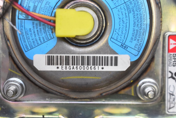 фото №9, Подушка безпеки повітряна подушка водія 77800-smg-g811-m honda civic 8 viii