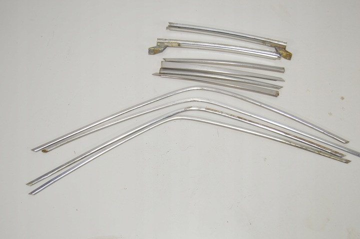 фото №1, Mercedes w126 хромированные элементы дверь версия короткая комплект