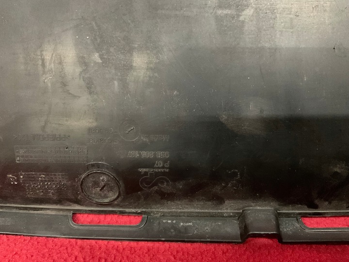 фото №5, Porsche macan руль воздуха маскировочная накладка 95b805187