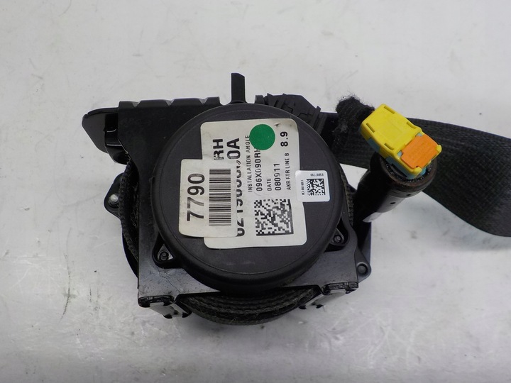фото №9, Chevrolet aveo iii t300 pas безопасности натяжитель правый перед 95987790