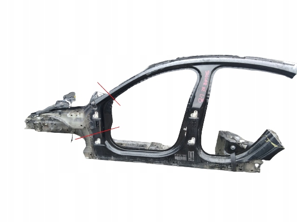 фото №1, Jaguar xe 14r pab порог стойка левый bok