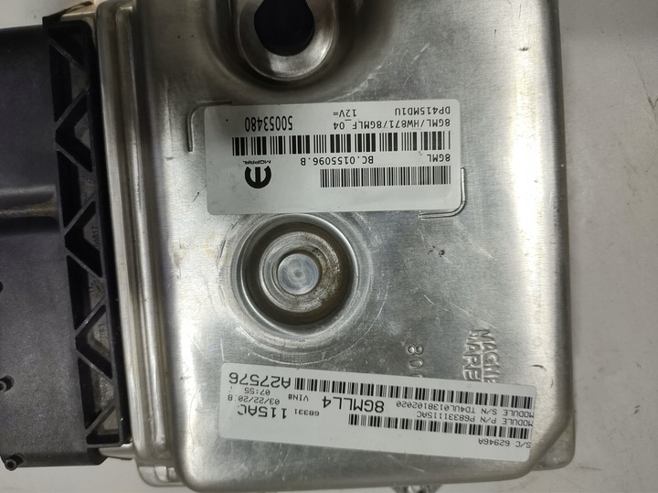 фото №5, Jeep compass 17r- компьютер двигателя ecu bc0155096b