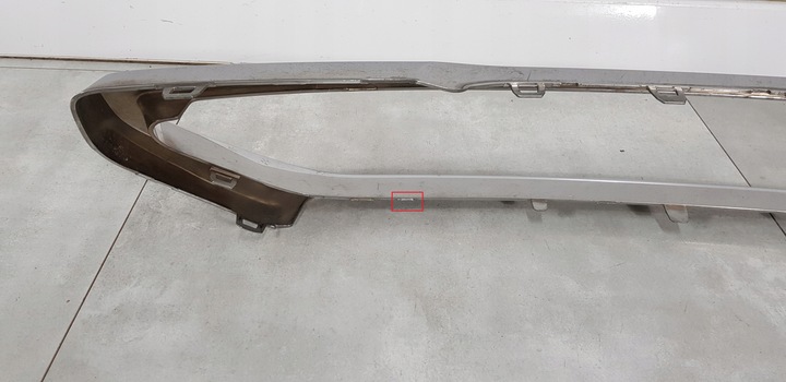 фото №8, Peugeot 2008 i планка хром рамка бампера перед 9678365777