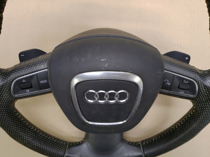 фото №15, Руль + подушка мультифункция лепестки s-line audi a3 8p рестайлинг годы 08-12