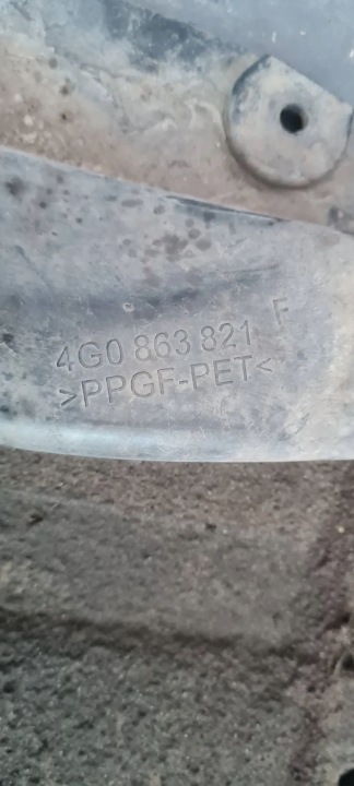 фото №9, A6 c7 4g рестайлінг захист плита pod двигун коробки 4g0863821f a7 4g