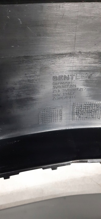 фото №15, Bentley continental gt бампер перед передній 3w8807221