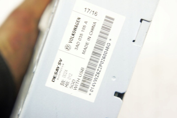фото №6, Ni086 vw tiguan i 5n радио навигация 3ad035185a