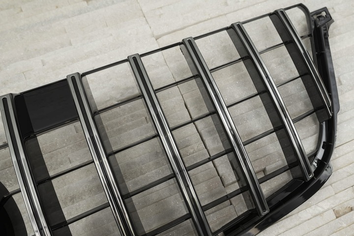 фото №7, Mercedes ml w166 2011-2015 решітка радіатора gt panamericana срібний