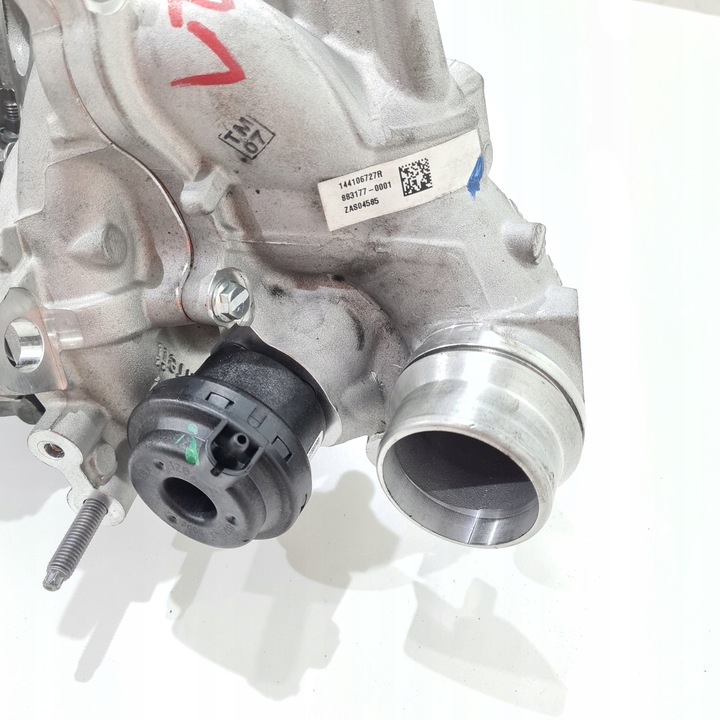 фото №11, Турбонагнітач master biturbo 2.3 dci 144106727r 116091r m9t 726 jak нова