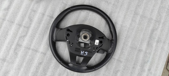 фото №10, Mazda 3 bm руль кожа мультифункция красная nić год 2014