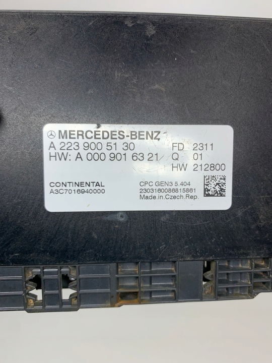 фото №8, Mercedes w223 модуль блок керування коробки коробки передач a2239005130