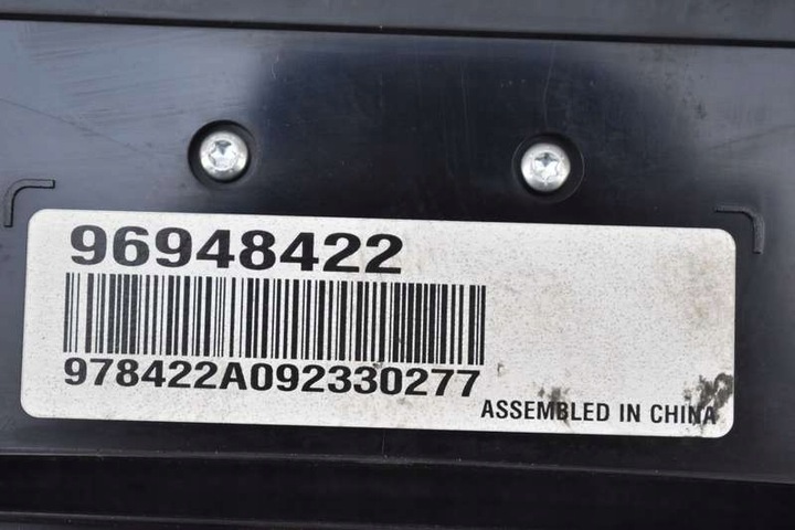 фото №7, Радіо радіопрогравач cd aux 96948422 chevrolet cruze 1 i 09-12