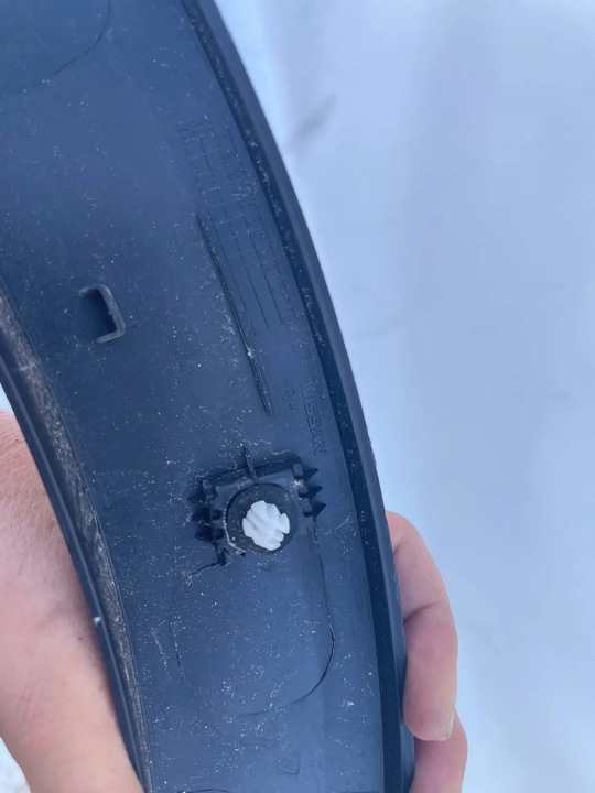 фото №14, Планка крыльев nissan qashqai iii j12 правая зад задняя 938286uaoa