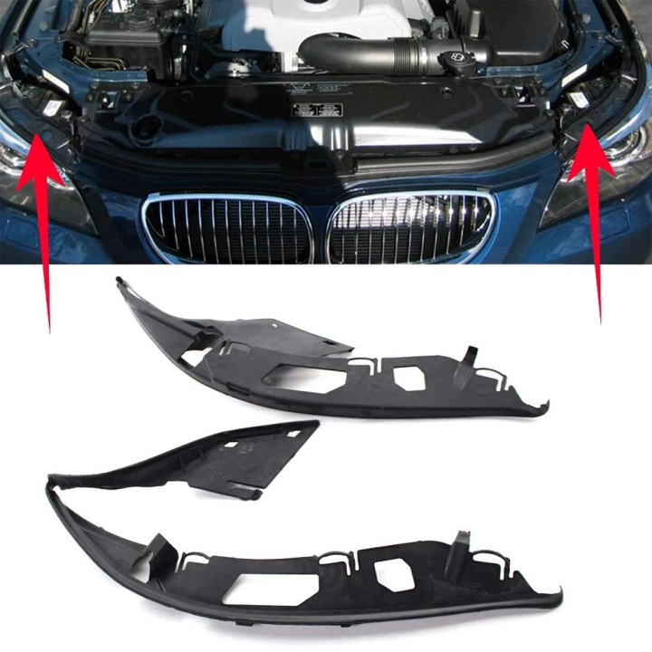 фото №13, Ущільнювач фара лампи ліва l+r do bmw e60 e61