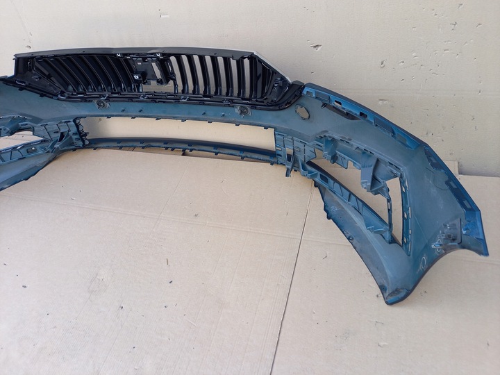 фото №10, Skoda octavia iv 4 бампер переднє решітка решітка