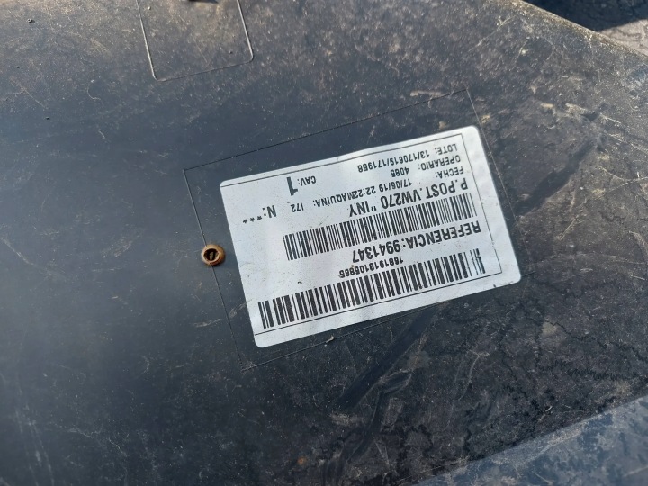 фото №11, Volkswagen polo vi 6 2g 17- бампер задний