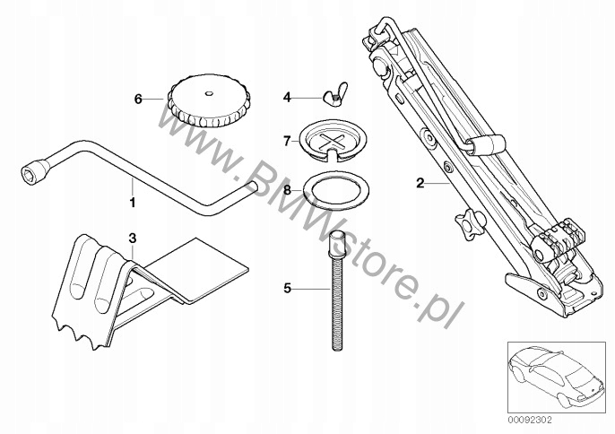 фото №16, Bmw 7 e65 e66 x3 e83 ключ do kół оригінал bmw heyco 17 дюймів 6758731 e60