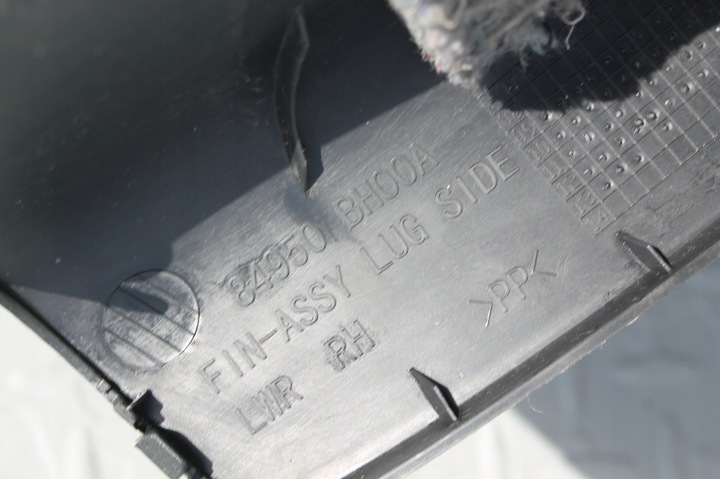 фото №7, Боковина оббивка багажника праві зад nissan note e11 06-13