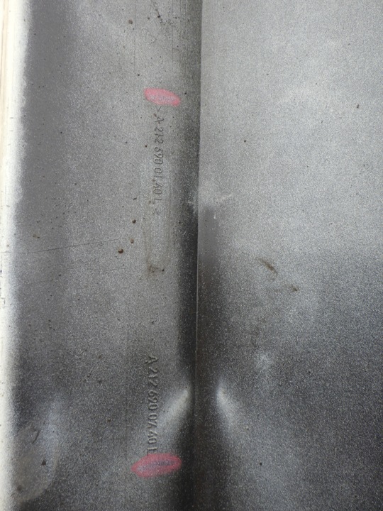 фото №6, Mercedes w212 планка пороговая левая