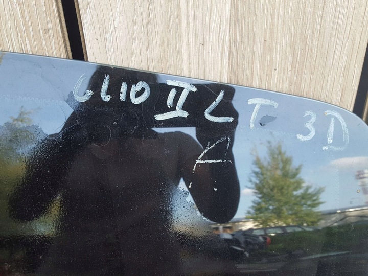 фото №2, Скло кузовна ліва задня тонована renault clio ii 3d