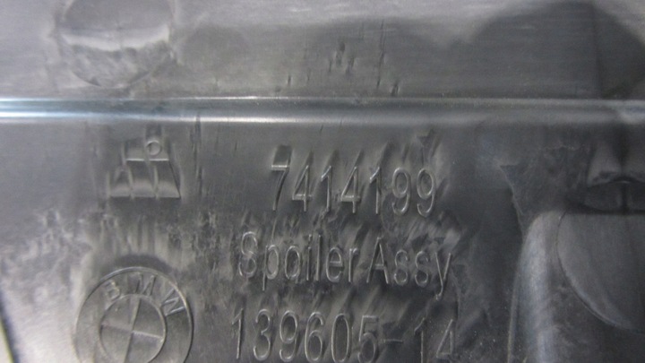 фото №11, Bmw x3 g01 спойлер крышки задней 668 schwarz 2 51248499859 8499859 чёрный