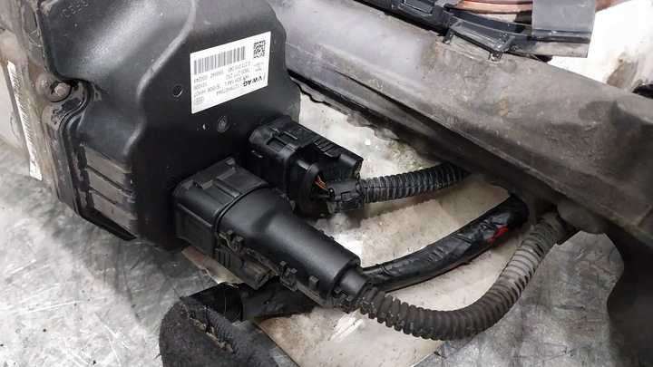 фото №6, Трансмісія рейка рульового управління 1k1423051cj 1k1909144l vw golf v vi octavia a3