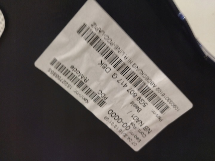 фото №16, 5g9807417g бампер зад 4pdc цвет r r20 ld5k vw golf vii 2013-2017r универсал