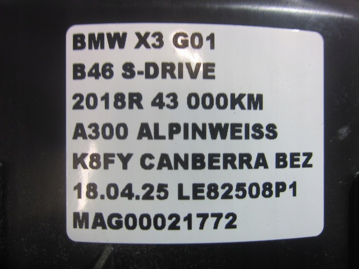 фото №9, Bmw x3 g01 x4 g20 g29 повітродувка нагрівача 64119382861 9382861 64119382861