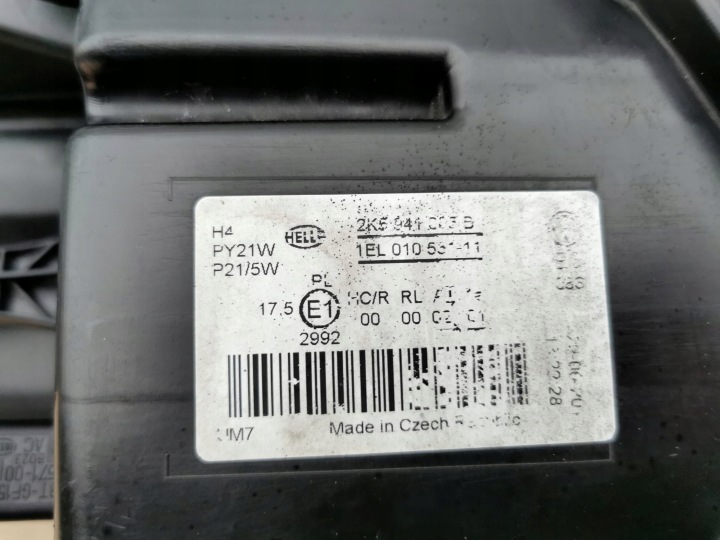фото №14, Vw caddy iii 2k5 рестайлінг 10-15 фара передня ліва перед 2k5941005b