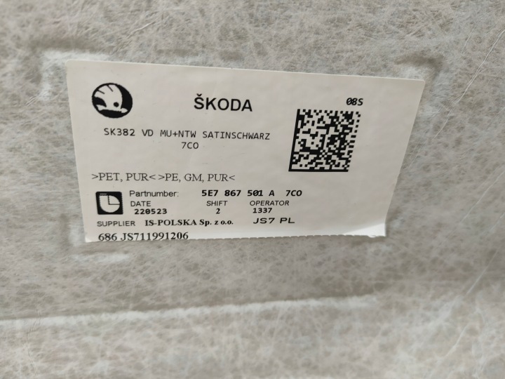 фото №10, Skoda octavia 4 iv универсал 5e7 потолок потолок 5e7867501a 7c0