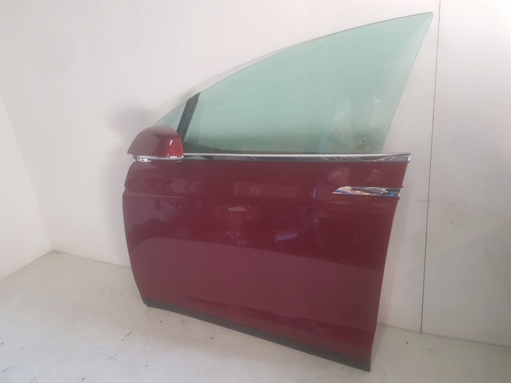 фото №3, Tesla x двері передні ліві sig red