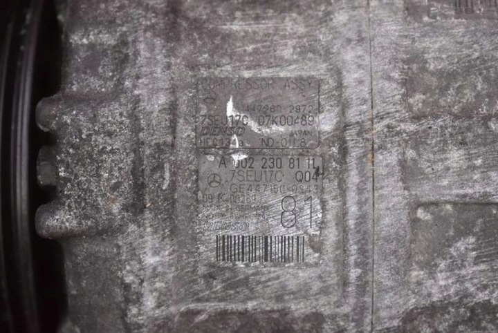 фото №8, Компресор насос кондиціонера a0022308111 mercedes s-klasa w221 3.0 cdi