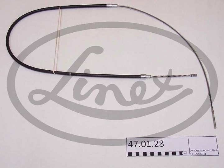 фото №1, Трос гальма vw passat 93- ліва права барабани