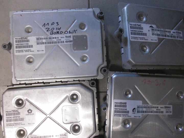 фото №8, Блок управления двигателя компьютер dodge ram iv 4 5.7 hemi 3.6 2014 2015 2016 2017