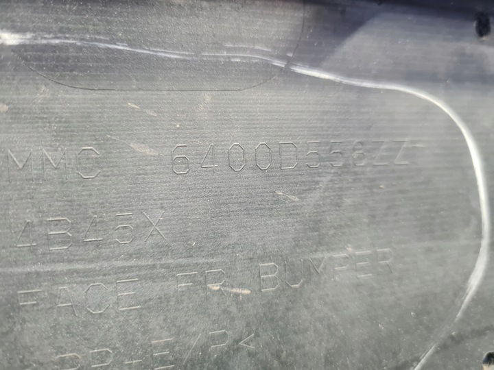 фото №10, Бампер переднє mitsubishi outlander iii перед оригінал 6400d556zz