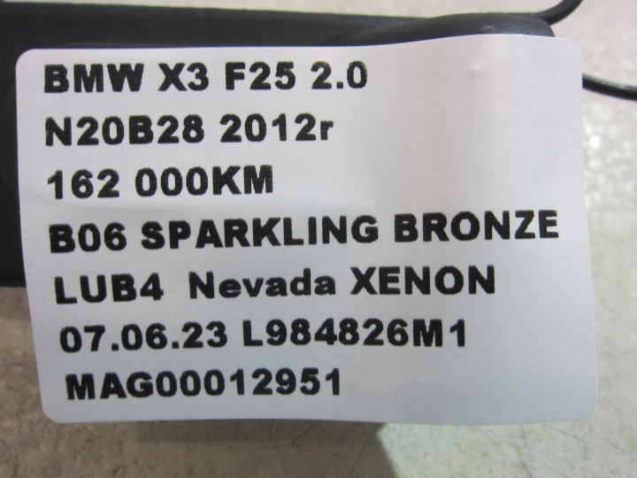 фото №10, Bmw x3 f25 x4 f26 з'єднувач клеми плюсовий 9192665