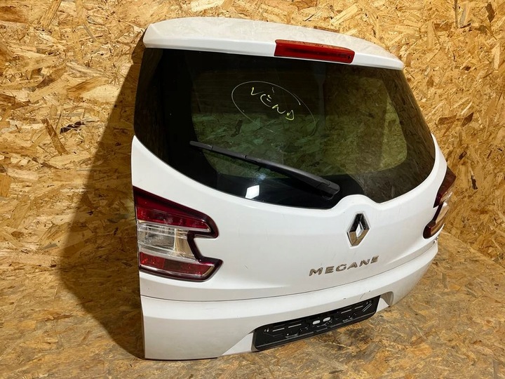 фото №8, Комплектна кришка багажника renault megane iii універсал ov369 європа