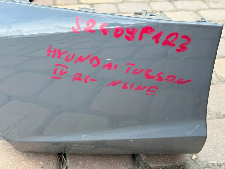 фото №11, Hyundai tucson iv 4 nx4e 21- n-line бампер зад задній dół