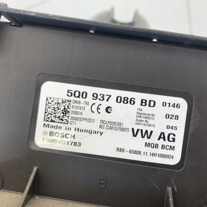 фото №11, Модуль блок управления  комфорта корпус vw passat b8 3g 2.0 tdi 15r