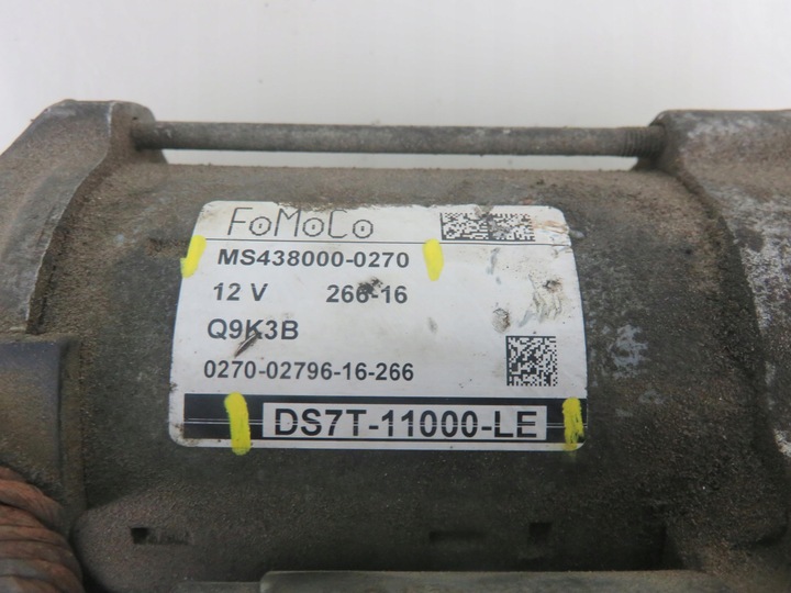 фото №7, Стартер ford s-max ii cj, wa6 2.0 tdci ms4380000270 ds7t11000le