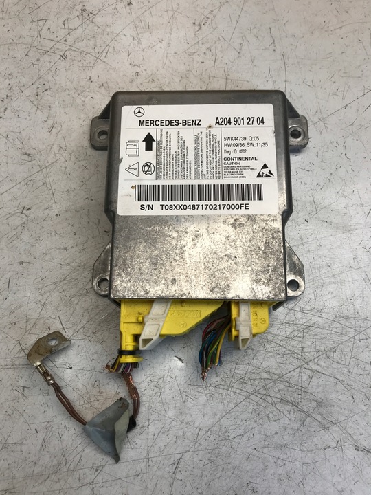 фото №1, Датчик модуль подушок подушка безпеки w204 a2049012704