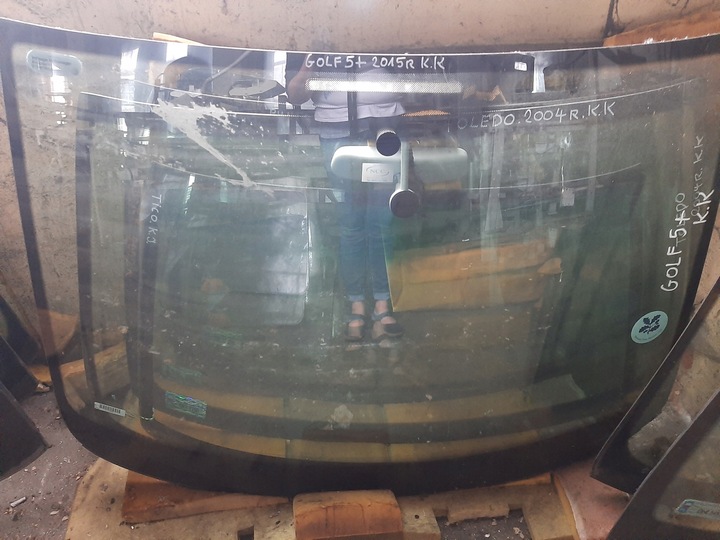 фото №1, Скло передня лобове vw golf v 5 + 2005
