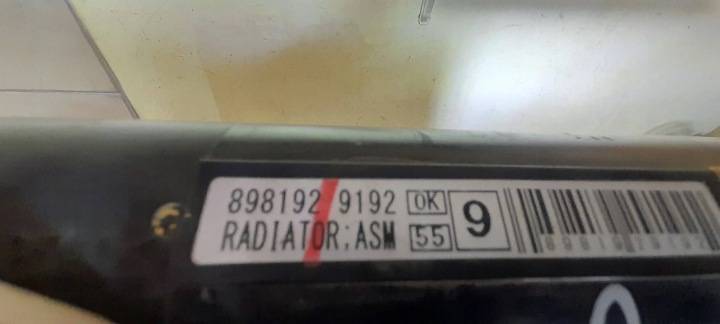 фото №7, Радіатор основний  isuzu d-max ii 2,5d 2011r 8981929192