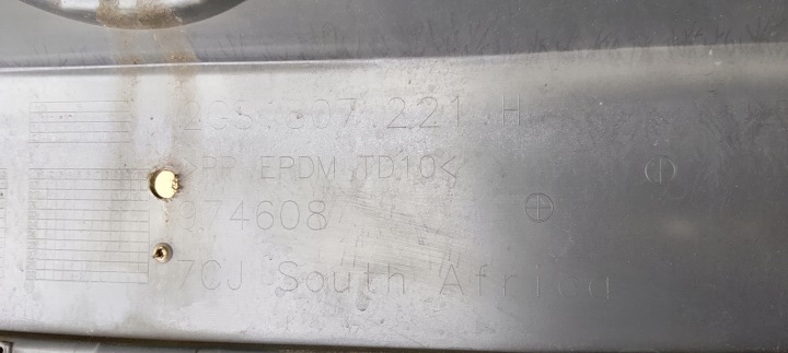 фото №10, Бампер перед передний vw volkswagen polo 2gs рестайлинг 21-24rok 2gs807221h оригинал