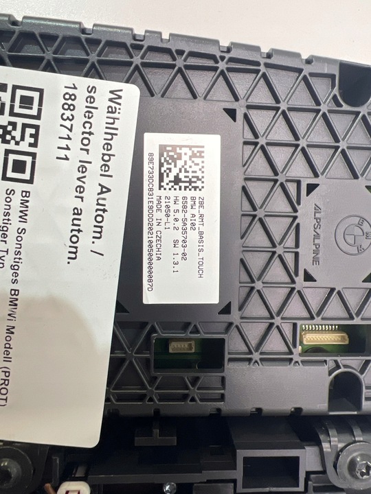 фото №6, Bmw 5 g60 ix i20 ручка выборщик коробки передач контроллер 5a35703