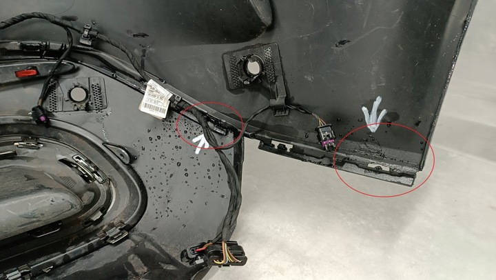 фото №15, Бампер зад задний mercedes gle ii w167 167 v167 amg 19- / + жгут