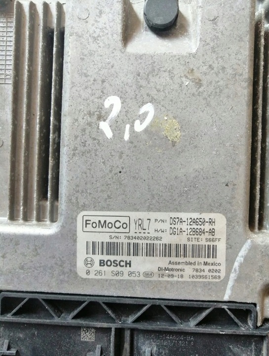 фото №9, Ford mondeo mk5 fusion компьютер блок управления