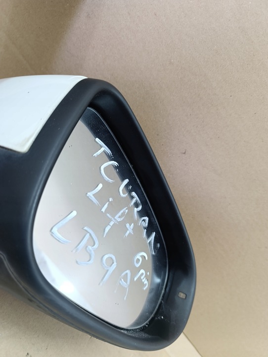 фото №13, Зеркало правые lub левая европа 6-pin 1t1857502ap vw touran i ii 1t рестайлинг