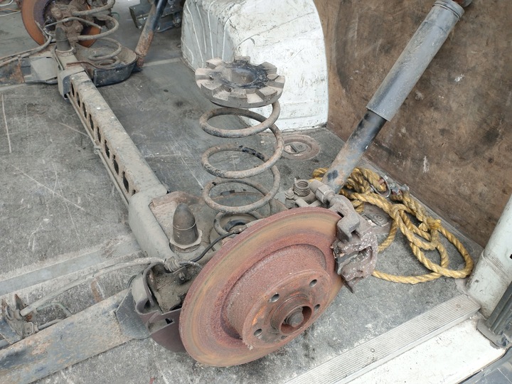 фото №8, Renault espace iv балка вісь підвішування зад