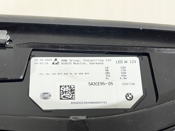 фото №12, Bmw ix i20 повний led лампа ліва права перед фари комплектні usa